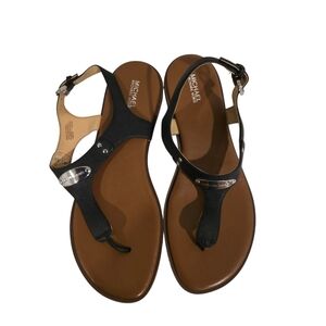🖤 Michael Kors Leather Slingback Sandals — Size 10M